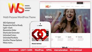 WorkSpace Multi-Purpose WordPress Theme | Themeforest Website Templates and Themes