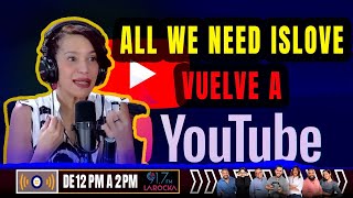 All WE NEED IS LOVE VUELVE A YOU TUBE  - MARYANNE FERNÁNDEZ