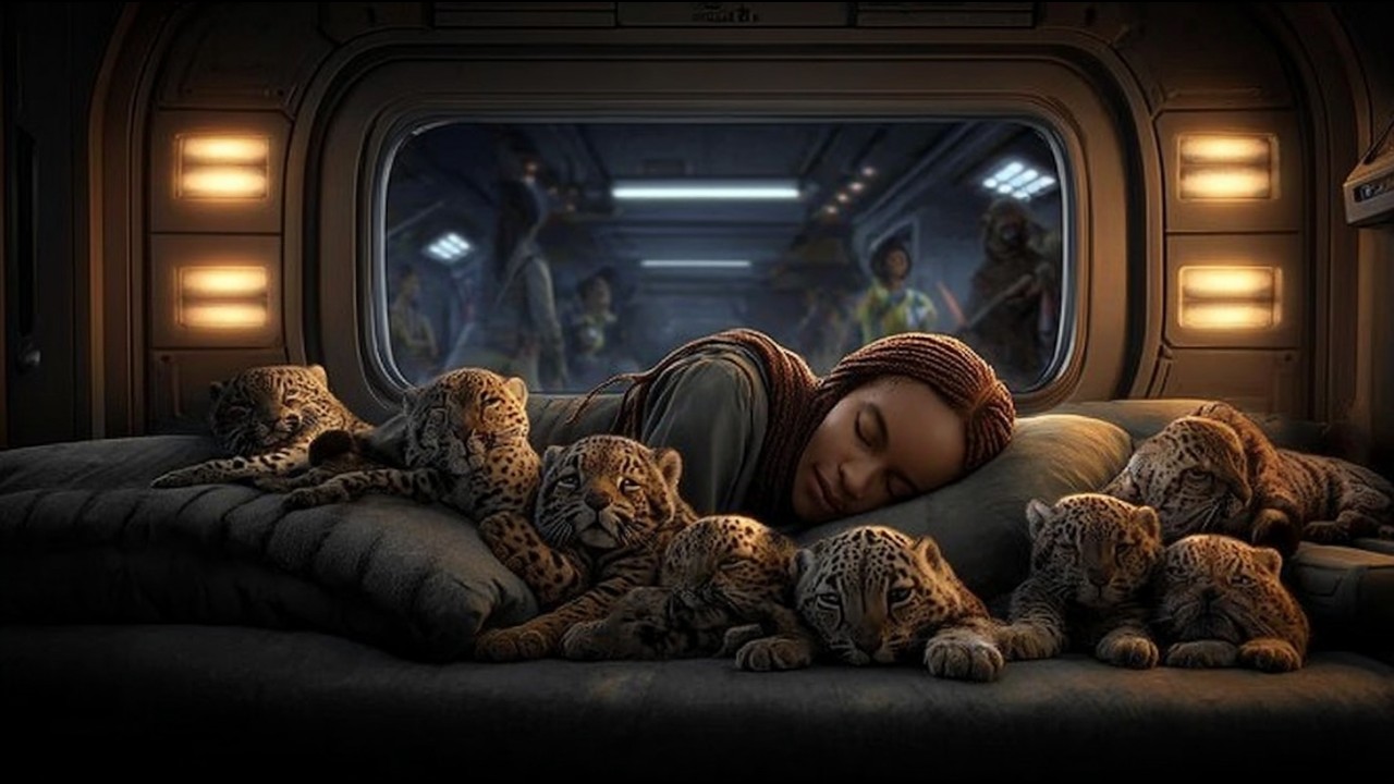 The Predator Cubs Discovered the Sleeping HumanThey Swarmed Her Until She Couldn’t Move Sci-Fi | HFY