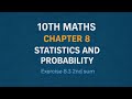 10th Maths Chapter 8- Statistics and Probability Exercise 8.3 2nd sum TN State Board