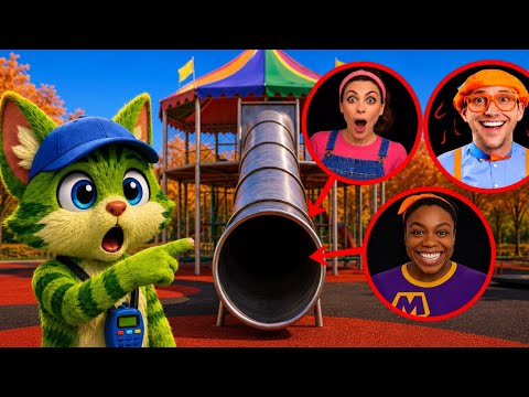 SLIDE EATER vs BLIPPI.EXE and MS.RACHEL.EXE and МЕЕКАН.ЕХE Found by my DRONE in REAL LIFE