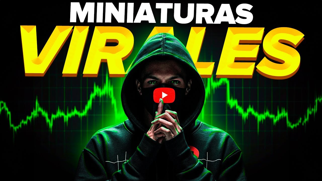 Cómo Hacer MINIATURAS Virales en Menos de 1 Minuto y 100% GRATIS