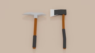 Speed Model | Pickaxe and Axe
