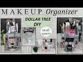 MAKEUP STORAGE IDEAS (2020) | Dollar Tree DIY | ROTATING MAKEUP ORGANIZER | Bathroom Decor