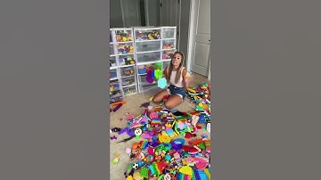 Organizing a HUGE Fidget Collection!!! Mrs. Bench