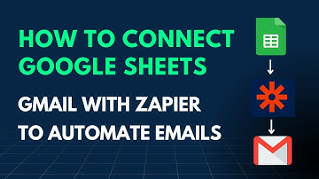 How to Connect Google Sheets to Gmail with Zapier to Automate Emails (No Code)