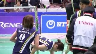藤井/垣岩 × 髙橋/松友 2nd バドミントン日本リーグ2013-1228