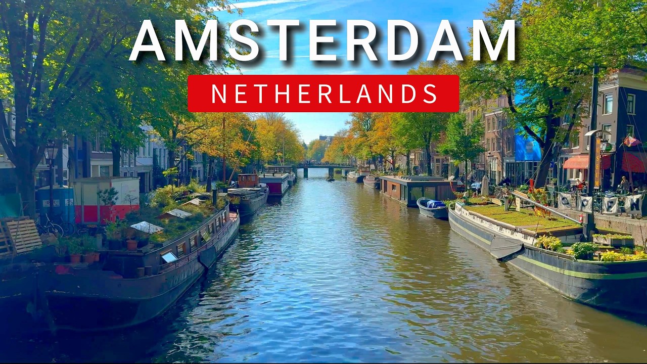 Amsterdam Walking Tour 🇳🇱 | Hidden Gems & Must-See Places | Relaxing Walk in 4K HDR