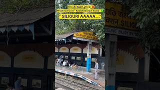 What my travel - Addicted brain hears “SILIGURI AAAA” #siliguri #travel #northbengal #tour #railway