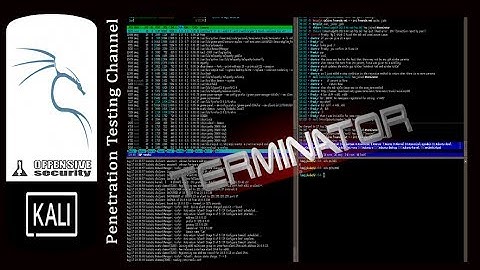 Terminator Terminal Style | Kali Linux 2017.1