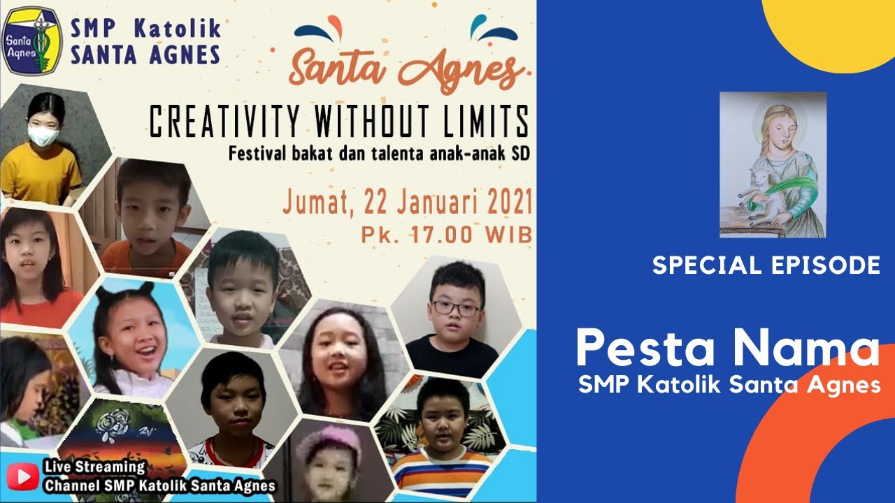 Santa Agnes Creativity Without Limits - YouTube