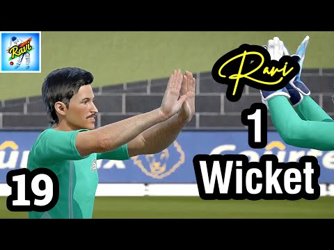 Ravi bowling against Baga | Ravi's Bowling Records