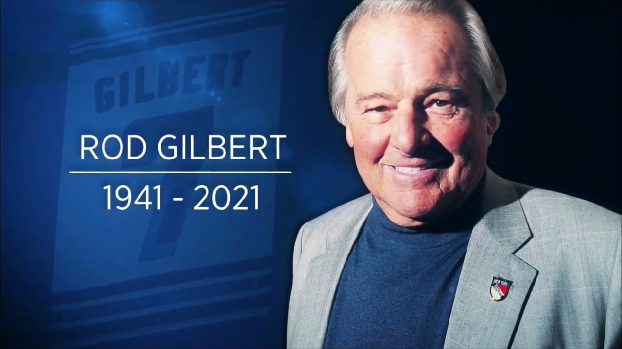 The New York Rangers Honoring Rod Gilbert on Opening Night