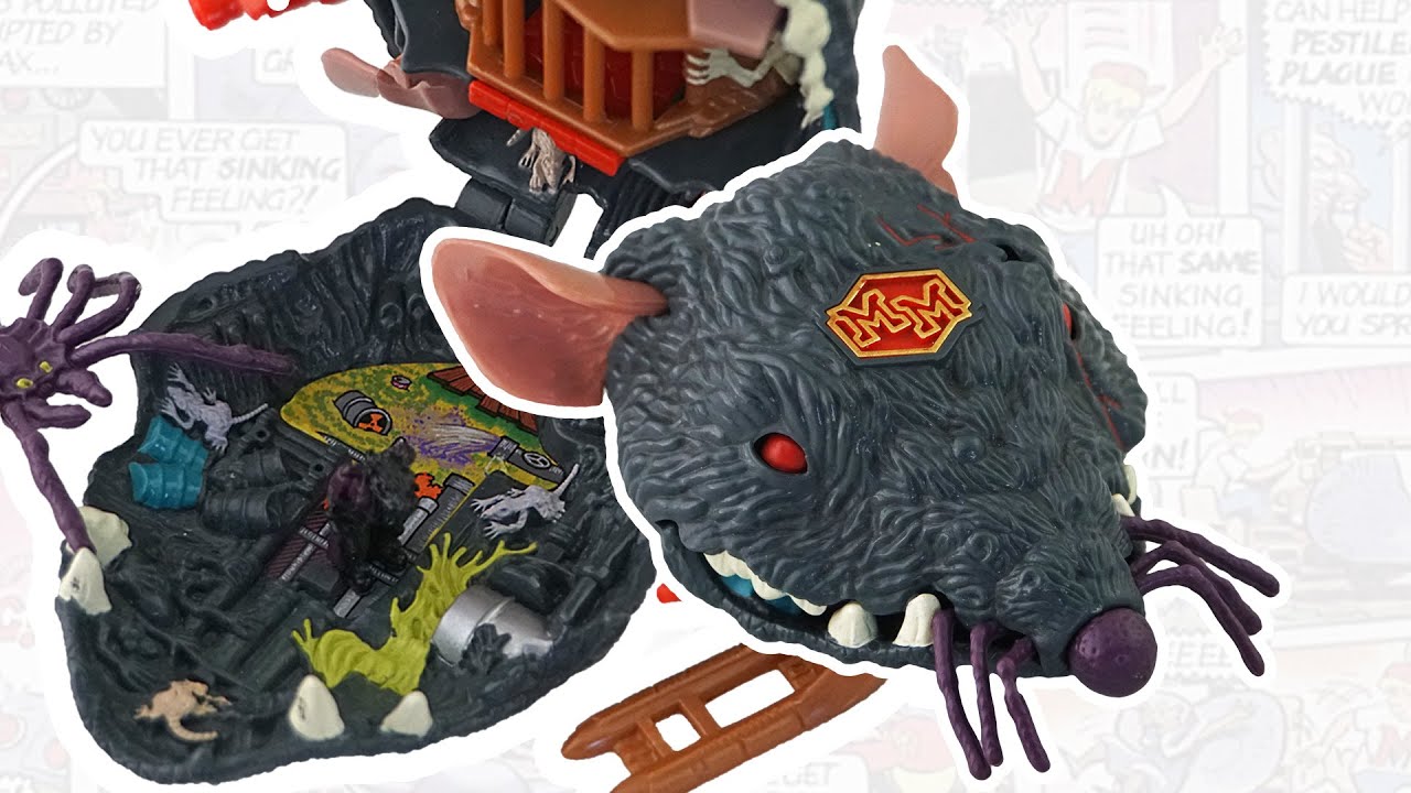 Mighty Max Traps Rattus - Doom Zone Review