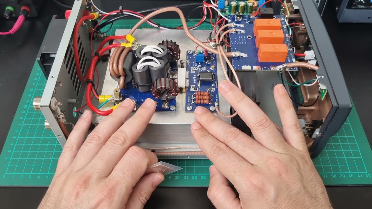 AMPLIFICADOR LDMOS (PARTE 2): INSTALACION ATENUADOR DE ENTRADA de 10DB