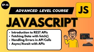 JavaScript API Tutorial in Hindi | Fetch API, Async Await,| JavaScript tutorial in Hindi (2025)
