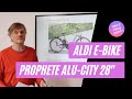 Neues ALDI E-Bike: Prophete Alu-City 28&quot; (März 2021) #prophete #ebike #aldi