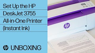 Set Up the HP DeskJet 3755 All-in-One Printer (Instant Ink) | HP DeskJet | HP