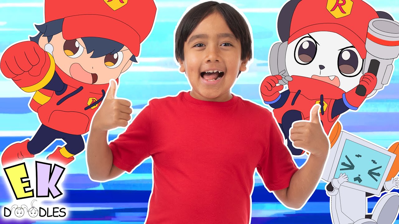 Ryan's Rescue Squad Saves Robot City from Destruction! | Full Episode Animation