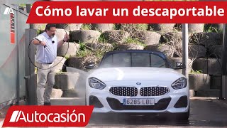 How to Wash a Convertible | How-to Video / Tips | Autocasión screenshot 4