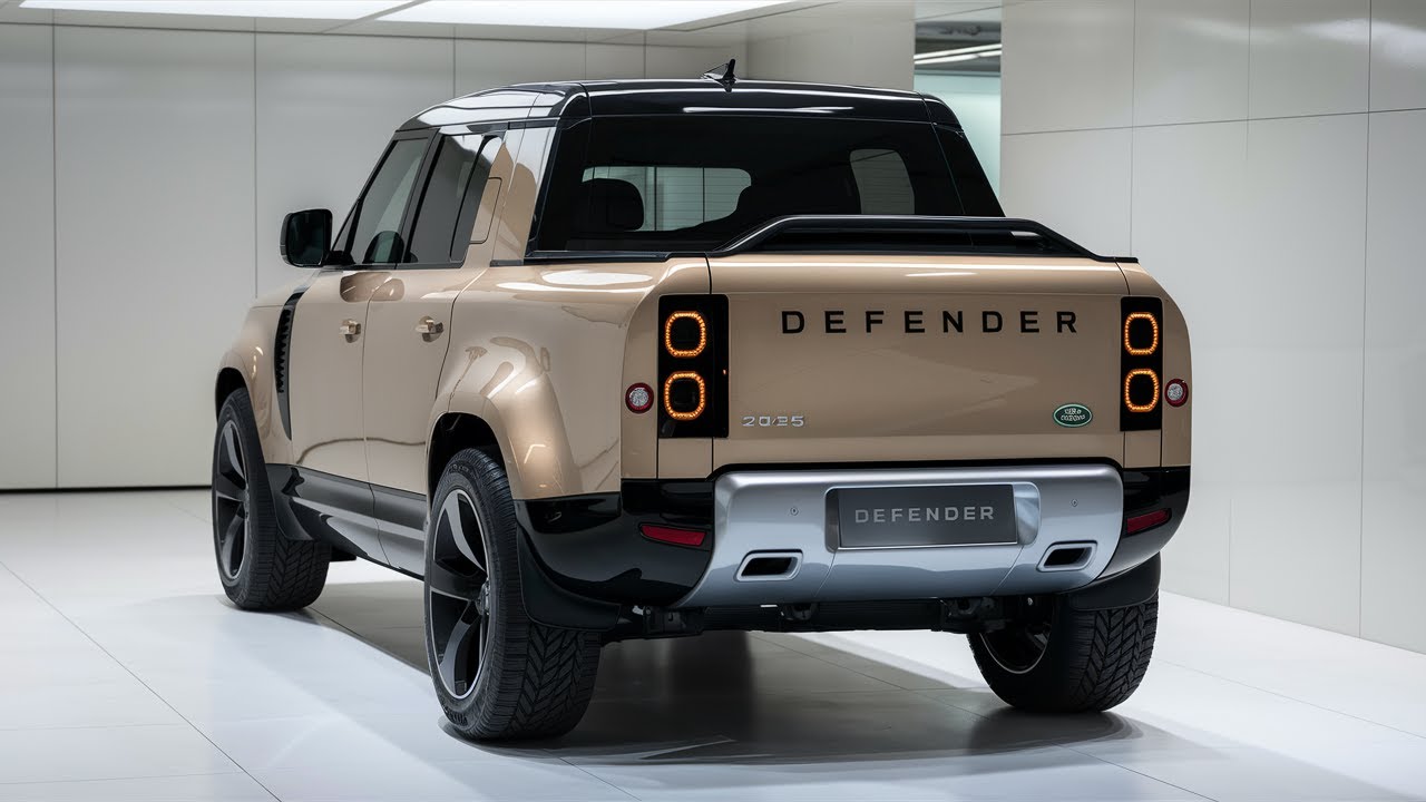 Land Rover Defender Pickup 2026 года: лучший внедорожный пикап