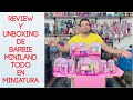 BARBIE MINILAND, TODO EL MUNDO DE BARBIE EN MINITURA, DESCUBRE SI VALE LA PENA #barbie #miniland