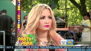 Demi Lovato - Interview @ Good Morning America