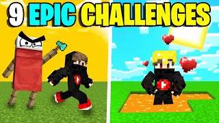 Epic Minecraft but challenges | Minecraft data packs Hindi