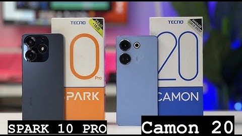 Tecno Camon 20 vs Tecno Spark 10 Pro: Who is the new BUDGET KING? 👑