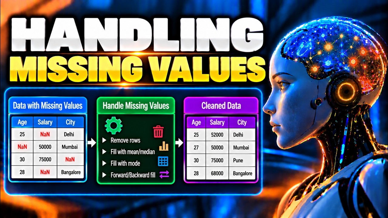 1. Handling Missing Values in Python (Theory + Practical + Dataset ...