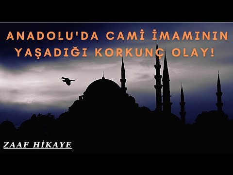 ANADOLU'DA CAMİ İMAMININ YAŞADIĞI KORKUNÇ OLAY | yaşanmış korku hikayeleri | gerçek cin hikayesi