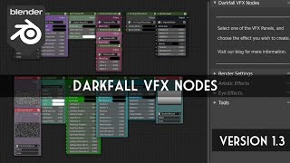 Blender 2.8: VFX Nodes (Version 1.3) [Addon]