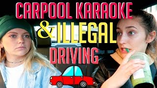 CARPOOL KARAOKE AND ILLEGAL DRIVING FT. IZBALL