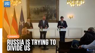 NATO'S Rutte Says Russia Is Trying To Divide Us And Push Us Back From Helping Ukraine
