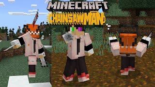 *INCREDIBLE* Chainsaw Man Crimson Flowers! Animations, Skills, Bosses... (Minecraft Bedrock Mod) screenshot 5