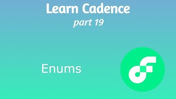 Learn Cadence (Part 19) - Enums