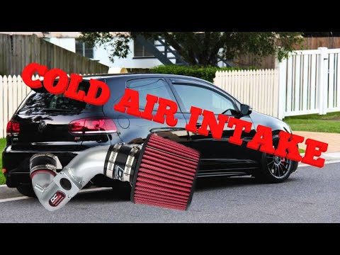 როგორ ავაწყოთ ინთეიქი?!Making cold air intake on Golf GTI MK6