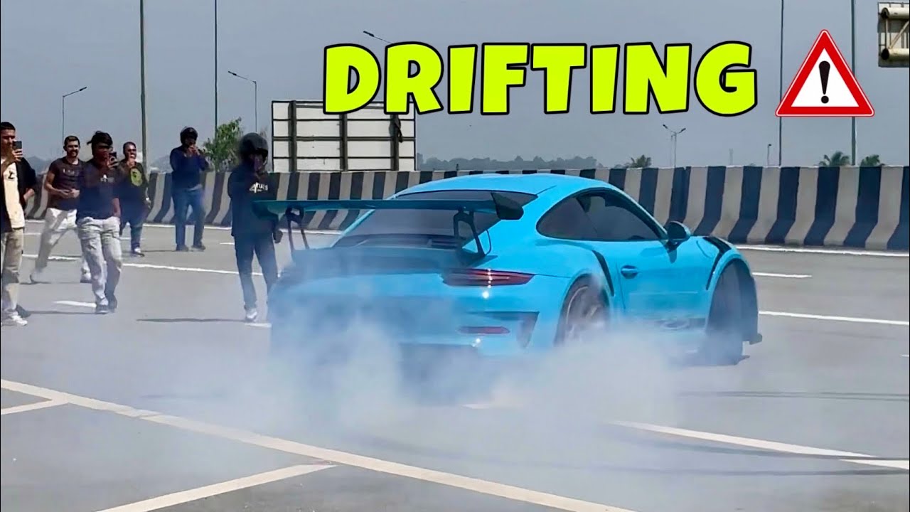 SUPERCARS IN INDIA | PORSCHE DRIFTING, AVENTADOR SVJ, HURACAN , 296GTB & More….