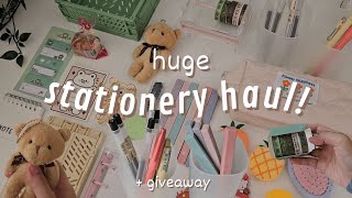 huge stationery unboxing & haul! | 2024 ft. @stationerypal| giveaway closed