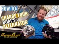 How to replace an inboard alternator | My Boat DIY
