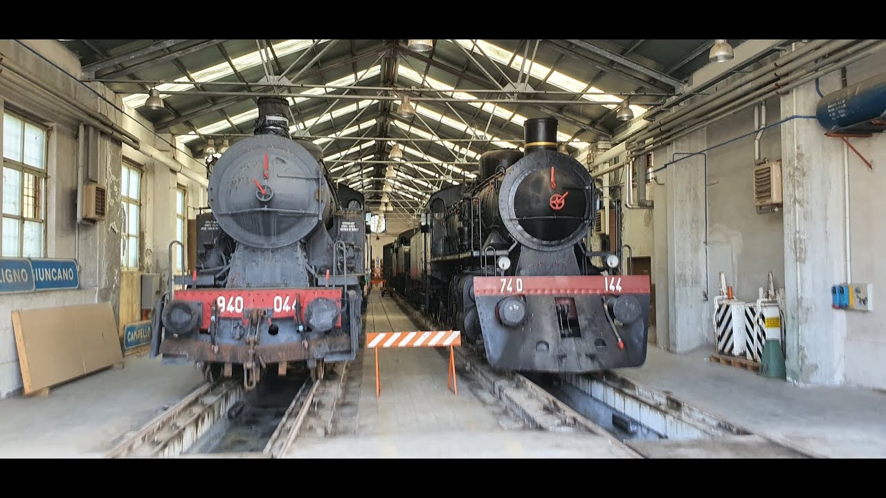 Visita al deposito rotabili storici di Foligno