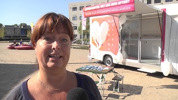 Reportage: Anticonceptiecamper op campus Universiteit Twente (TV Enschede)
