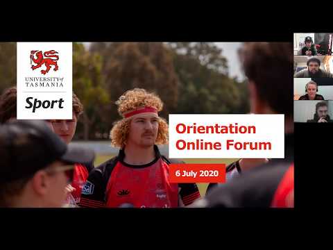 Episode 8: Orientation Forum | University of Tasmania