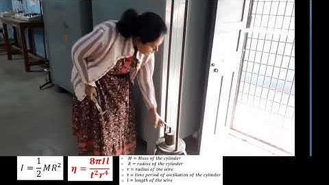 SEM I Gen Mechanics Practical Rigidity Modulus