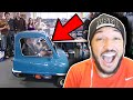 American FIRST REACTION to TOP GEAR: The Smallest Car in the World (TOP GEAR PEEL P50)