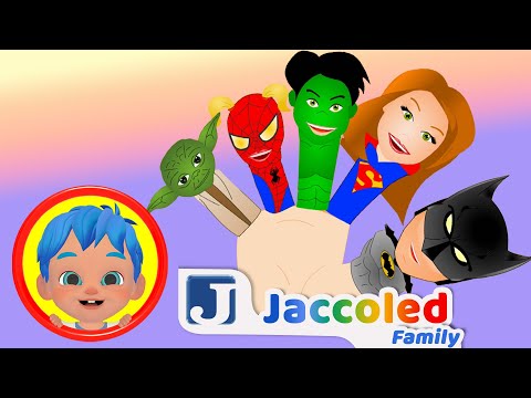 MIX 🖐🏻 🦸‍♂️ Porodica Prstići laku noć, Superheroji i Buđenje! | Finger Family | Pesmice | Jaccoled
