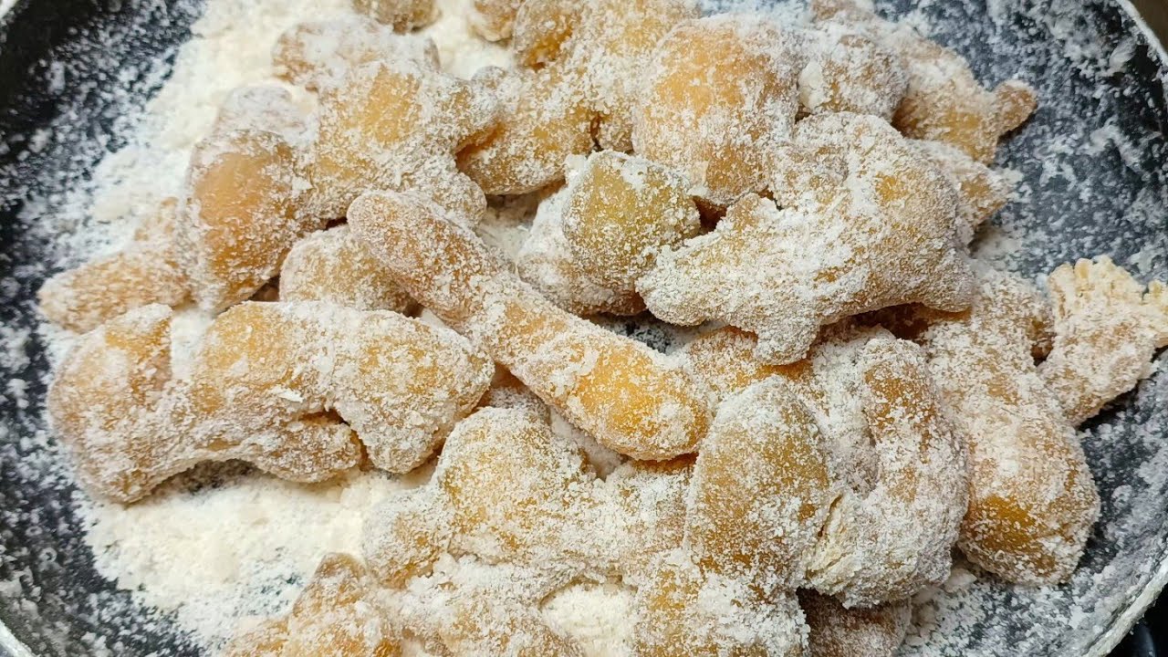 Cách làm MỨT GỪNG NGUYÊN CỦ vàng mềm giòn ngon món mứt ngon cho ngày tết