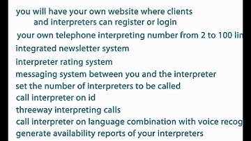 Telephone Interpreting Service - Ready-made system to translate over the phone