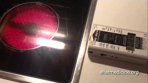 electric stove emf measurement  - Emfgeopro.com