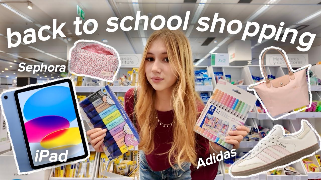 Возвращаемся в школу: ШОППИНГ 2025 🛍️ Brandy Melville, Sephora, Adidas и iPad!